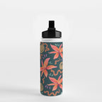 Passion Flower Joy Jade Pattern Water Bottle Gallery Image 2