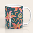 Passion Flower Joy Jade Pattern Coffee Mug Gallery Image 1