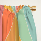 Gisela Color Block Pattern II Window Curtain Gallery Image 2