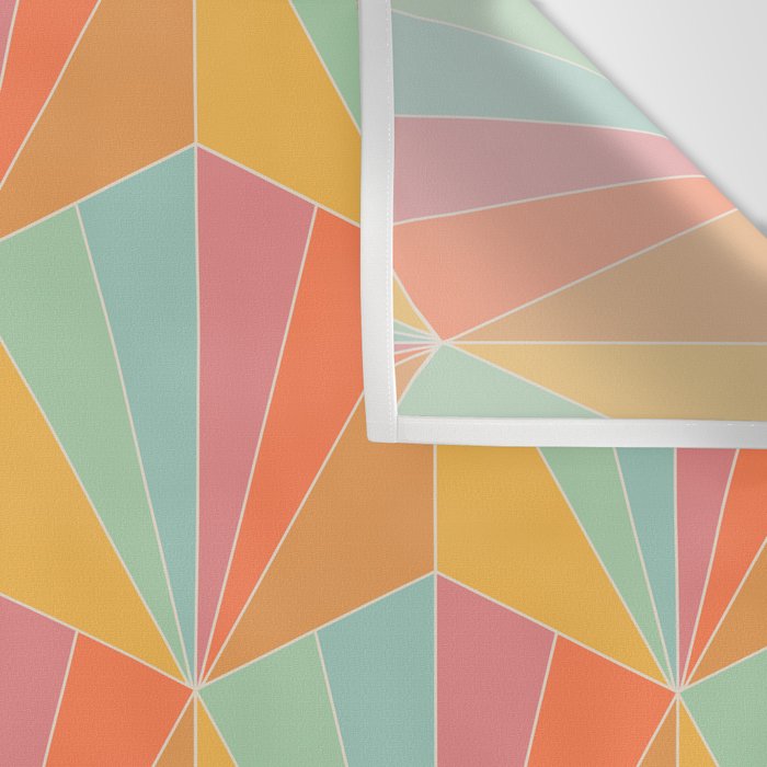 Gisela Color Block Pattern II Wall Tapestry Gallery Image 3