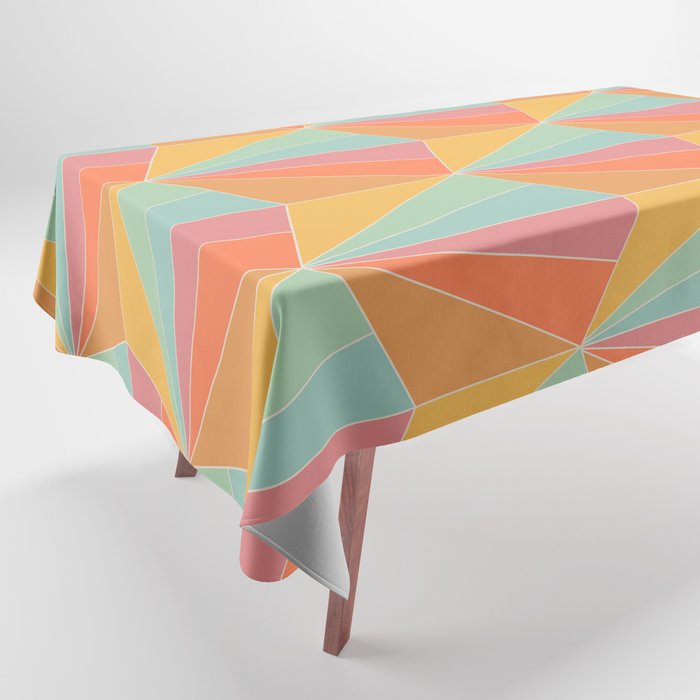 Gisela Color Block Pattern II Tablecloth Gallery Image 1