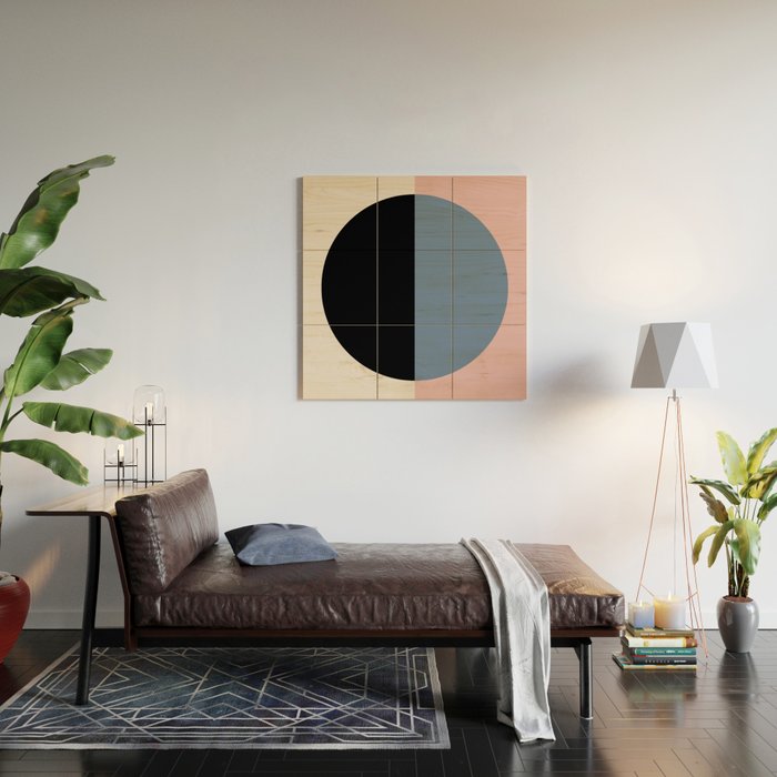 Color Block Abstract XVI Wood Wall Art Gallery Image 2