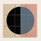 Color Block Abstract XVI Wood Wall Art Gallery Image 1