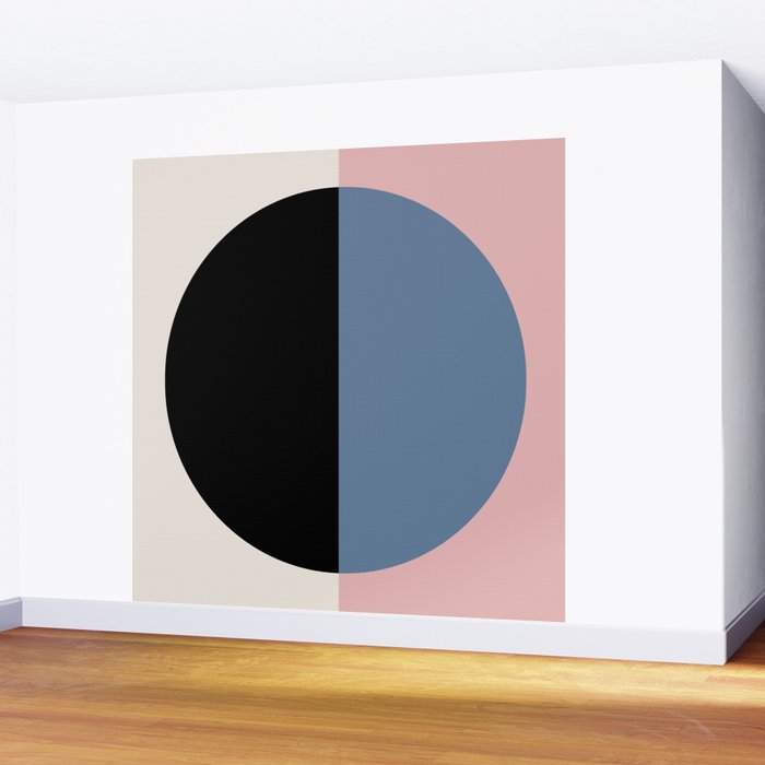Color Block Abstract XVI Wall Mural Gallery Image 2