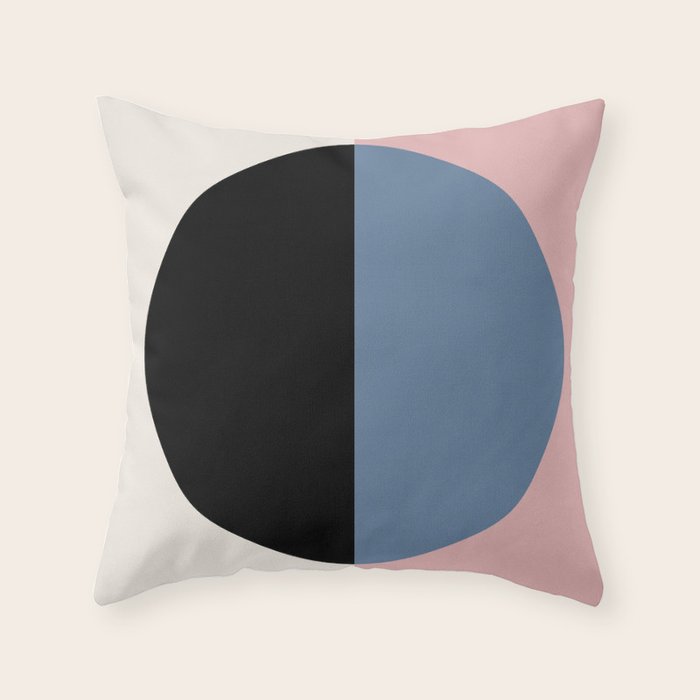 Color Block Abstract XVI Throw Pillow Gallery Image 6