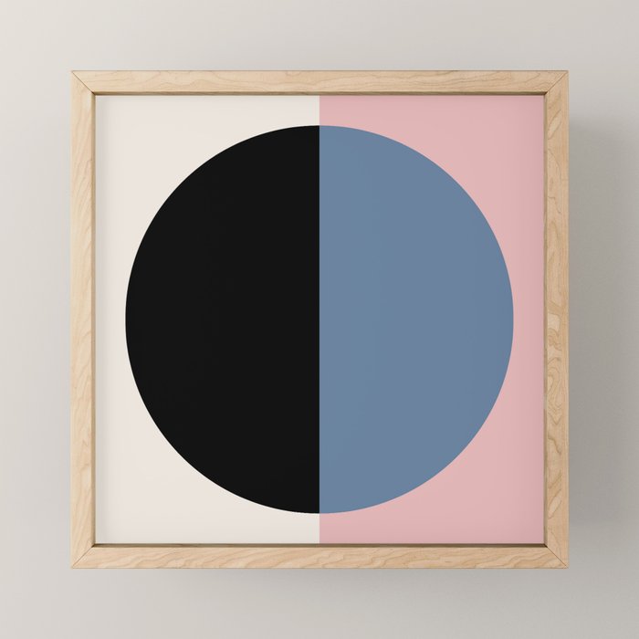 Color Block Abstract XVI Mini Art Print Gallery Image 1