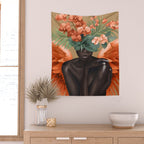 Celestial Bloom 2 Wall Tapestry Gallery Image 2
