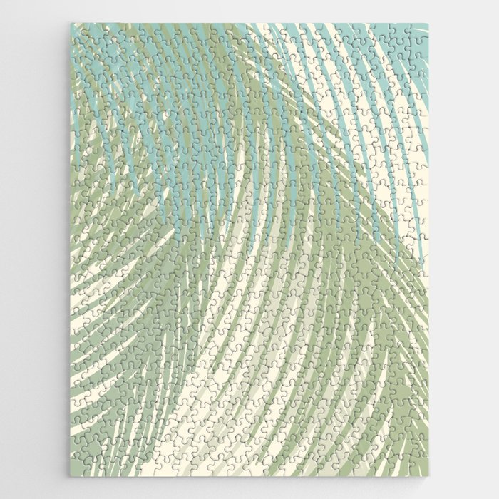 Calm Coastal Palms Jigsaw Puzzle Gallery Image 1