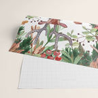 Cute, Watercolor, Deer Painting Wrapping Paper Gallery Image 2