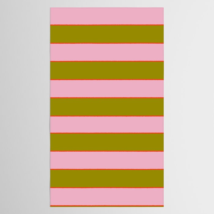 Abstration_GEOMETRIC_RIBBON_STRIPE_LINE_GIFT_LOVE_POP_0930 Tablecloth Gallery Image 2