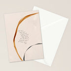 For All That Has Changed Around You, May Peace Be The River Running Wild Within You. Stationery Card Gallery Image 2