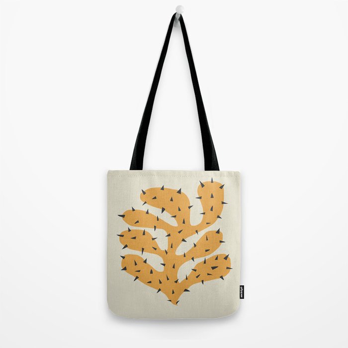 Matisse Inspired Orange Shape Tote Bag Gallery Image 2