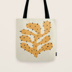 Matisse Inspired Orange Shape Tote Bag Gallery Image 1