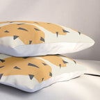Matisse Inspired Orange Shape Pillow Sham Gallery Image 3