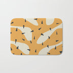 Matisse Inspired Orange Shape Bath Mat Gallery Image 1