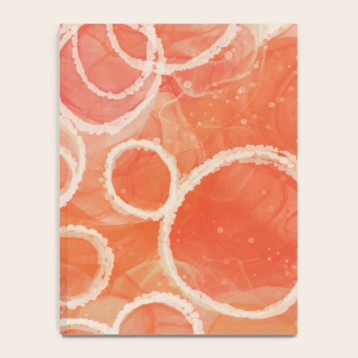 Pink Bubble - Modern Abstract Art Print Notebook Gallery Image 4
