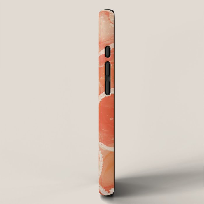 Pink Bubble - Modern Abstract Art Print iPhone Case Gallery Image 2