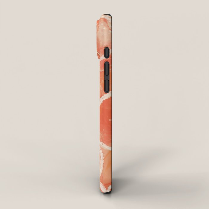 Pink Bubble - Modern Abstract Art Print iPhone Case Gallery Image 2