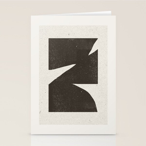 Black Inner Object Stationery Card Gallery Image 2
