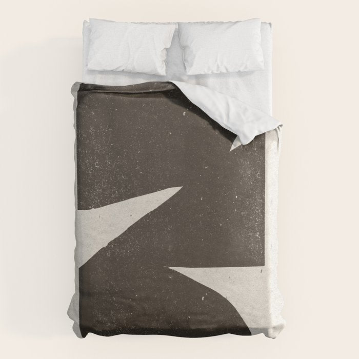 Black Inner Object Duvet Cover Gallery Image 1