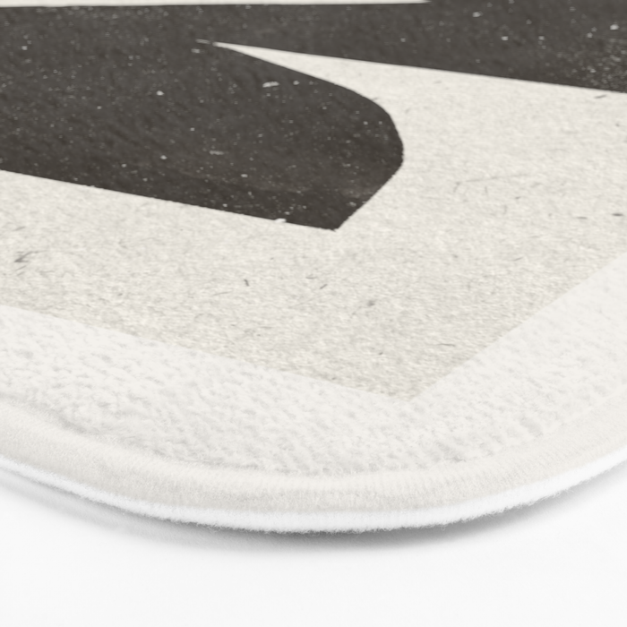 Black Inner Object Bath Mat Gallery Image 3