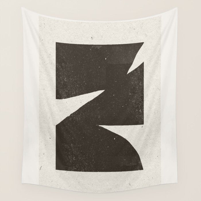 Black Inner Object Wall Tapestry Gallery Image 4