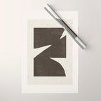 Black Inner Object Wrapping Paper Gallery Image 1