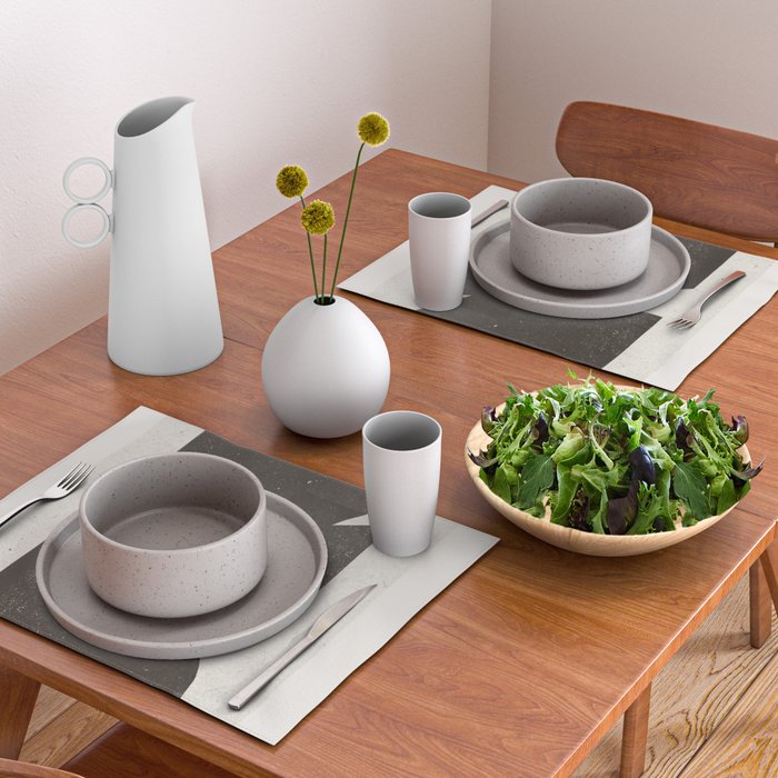 Black Inner Object Placemat Gallery Image 2