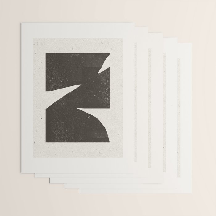 Black Inner Object Wrapping Paper Gallery Image 3