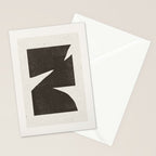 Black Inner Object Stationery Card Gallery Image 2