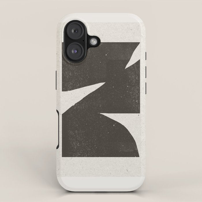 Black Inner Object iPhone Case Gallery Image 1