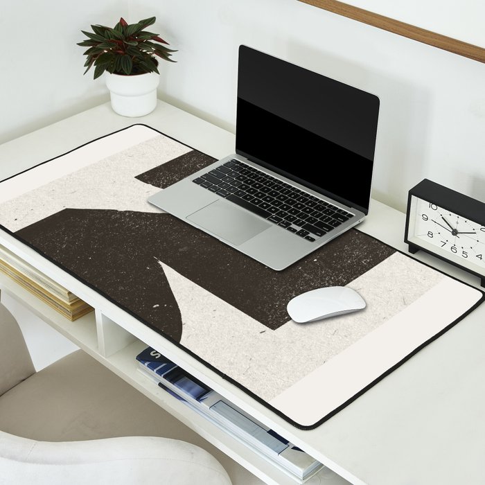 Black Inner Object Desk Mat Gallery Image 2