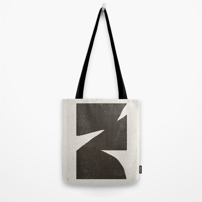 Black Inner Object Tote Bag Gallery Image 2