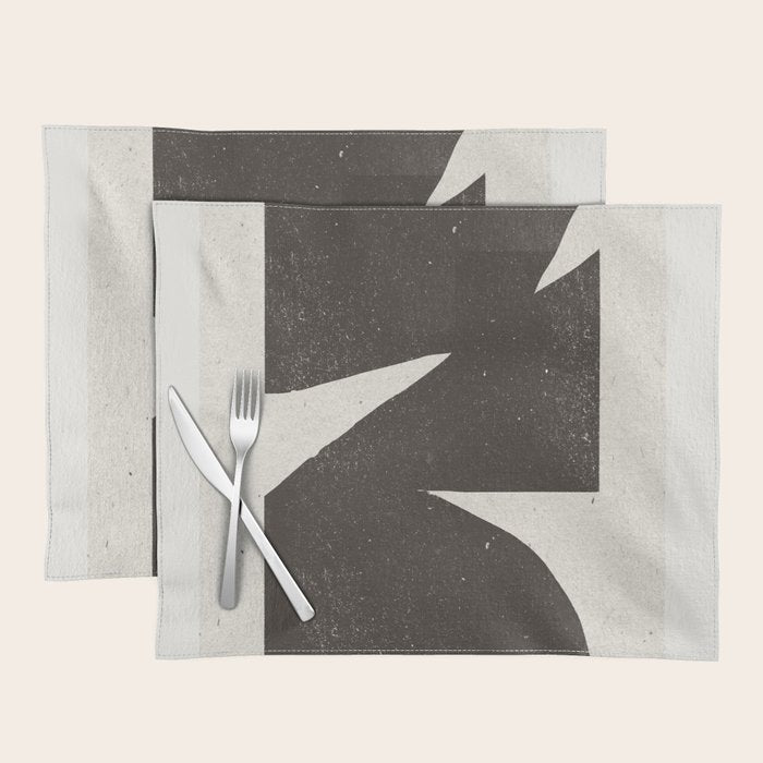 Black Inner Object Placemat Gallery Image 1