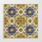 Tile floral nature Modern BY Wood Wall Art Gallery Image 1