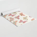 Vintage Butterflies - pattern Yoga Mat Gallery Image 2