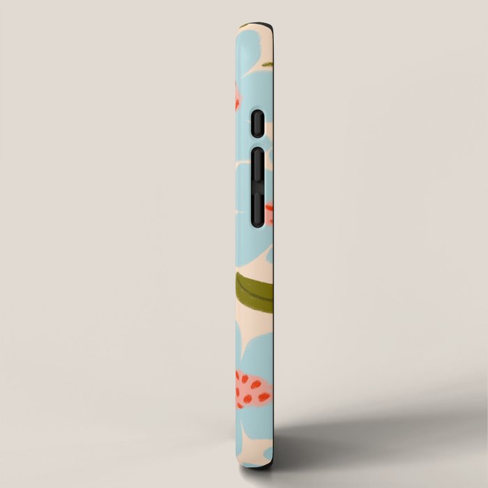Blossom - Blue  iPhone Case Gallery Image 2