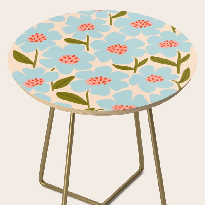 Blossom - Blue  Side Table Gallery Image 2