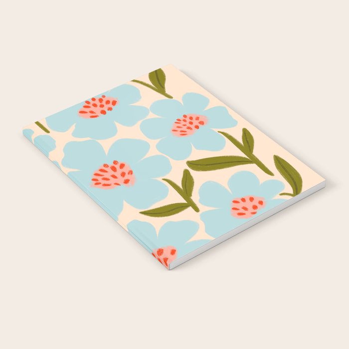 Blossom - Blue  Notebook Gallery Image 2