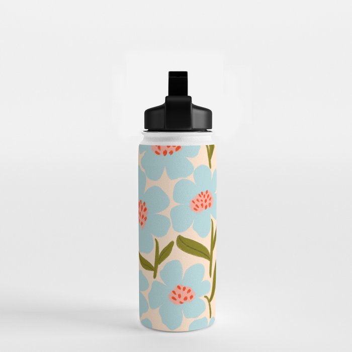 Blossom - Blue  Water Bottle Gallery Image 2