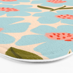 Blossom - Blue  Bath Mat Gallery Image 3