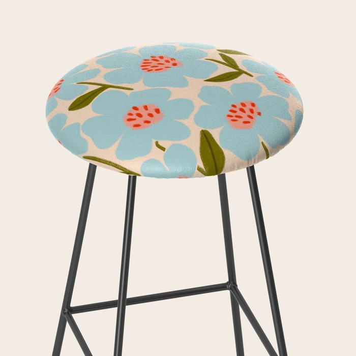 Blossom - Blue  Stool Gallery Image 2