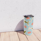 Blossom - Blue  Travel Mug Gallery Image 4