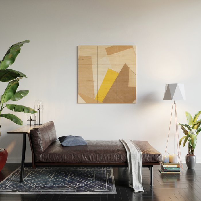 Shape Wood Wall Art Gallery Image 2
