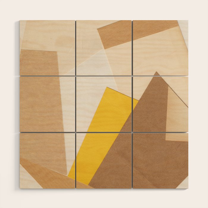 Shape Wood Wall Art Gallery Image 1