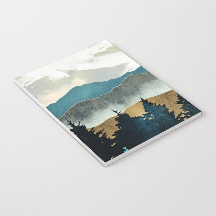 Forest Mist - Custom Horizontal Notebook Gallery Image 3