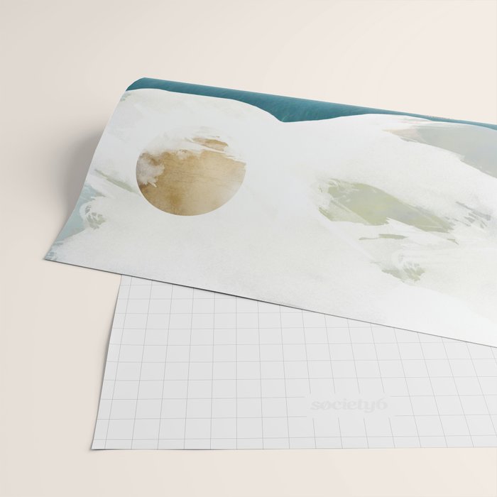 Forest Mist - Custom Horizontal Wrapping Paper Gallery Image 2