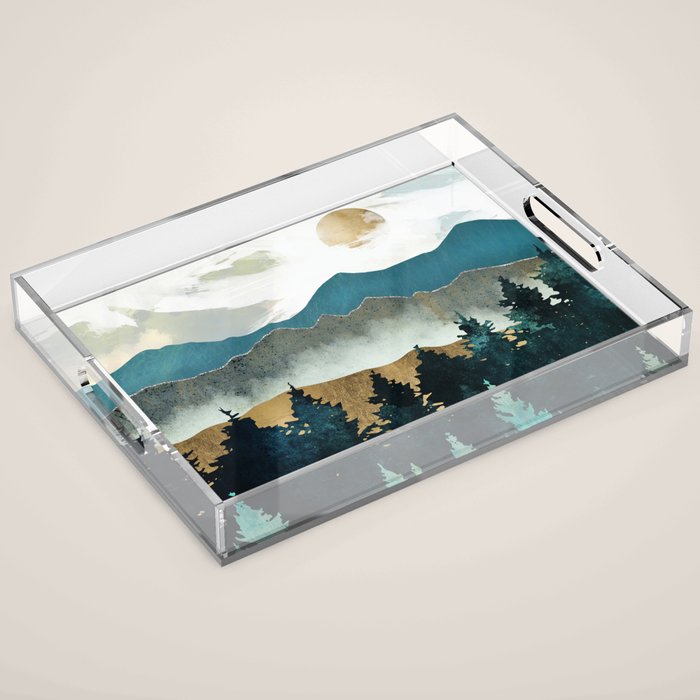 Forest Mist - Custom Horizontal Acrylic Tray Gallery Image 1