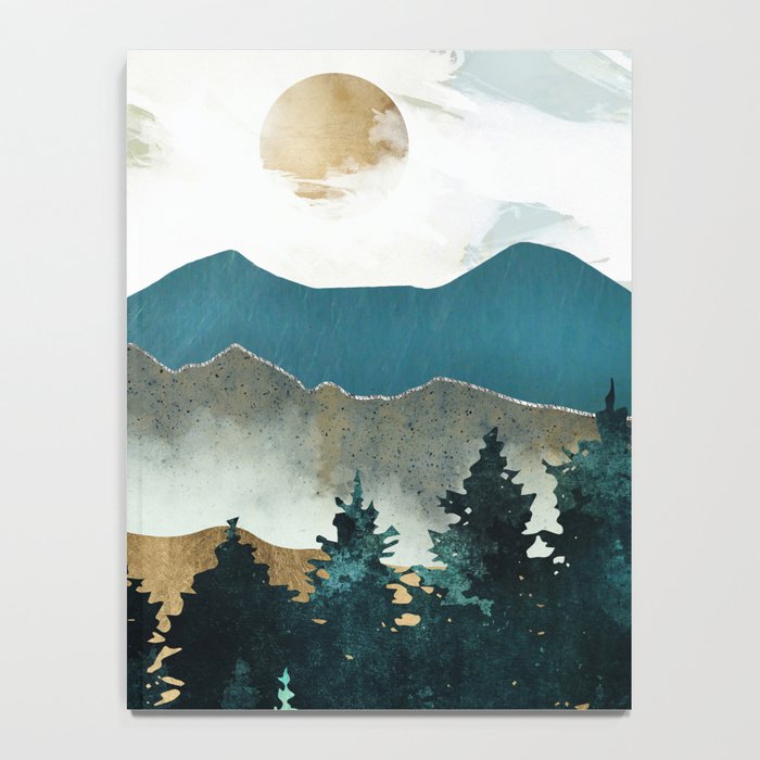 Forest Mist - Custom Horizontal Notebook Gallery Image 4