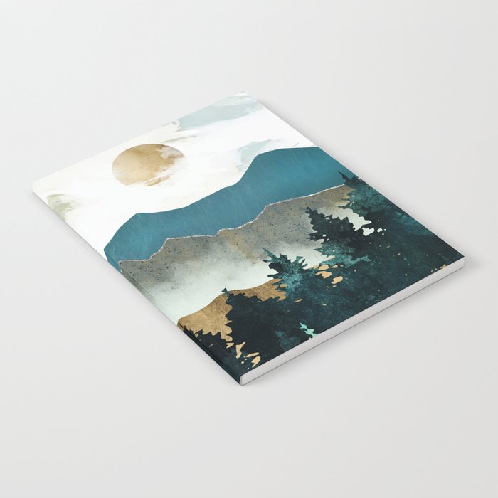 Forest Mist - Custom Horizontal Notebook Gallery Image 2
